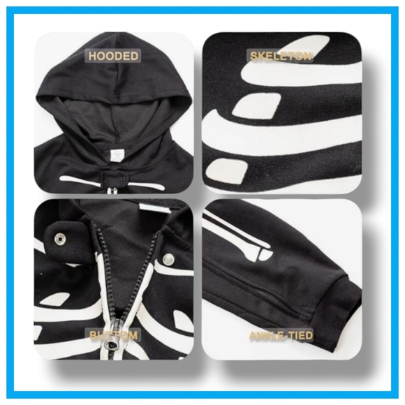 Glow in the Dark Costume - Skeleton - Picture 3 of 5